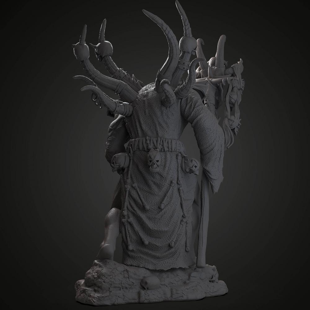 魔兽世界 古尔丹3D打印模型