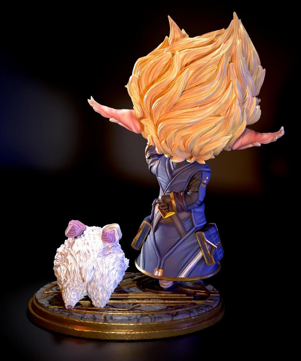 LOL 英雄联盟 黑默丁格3D打印模型