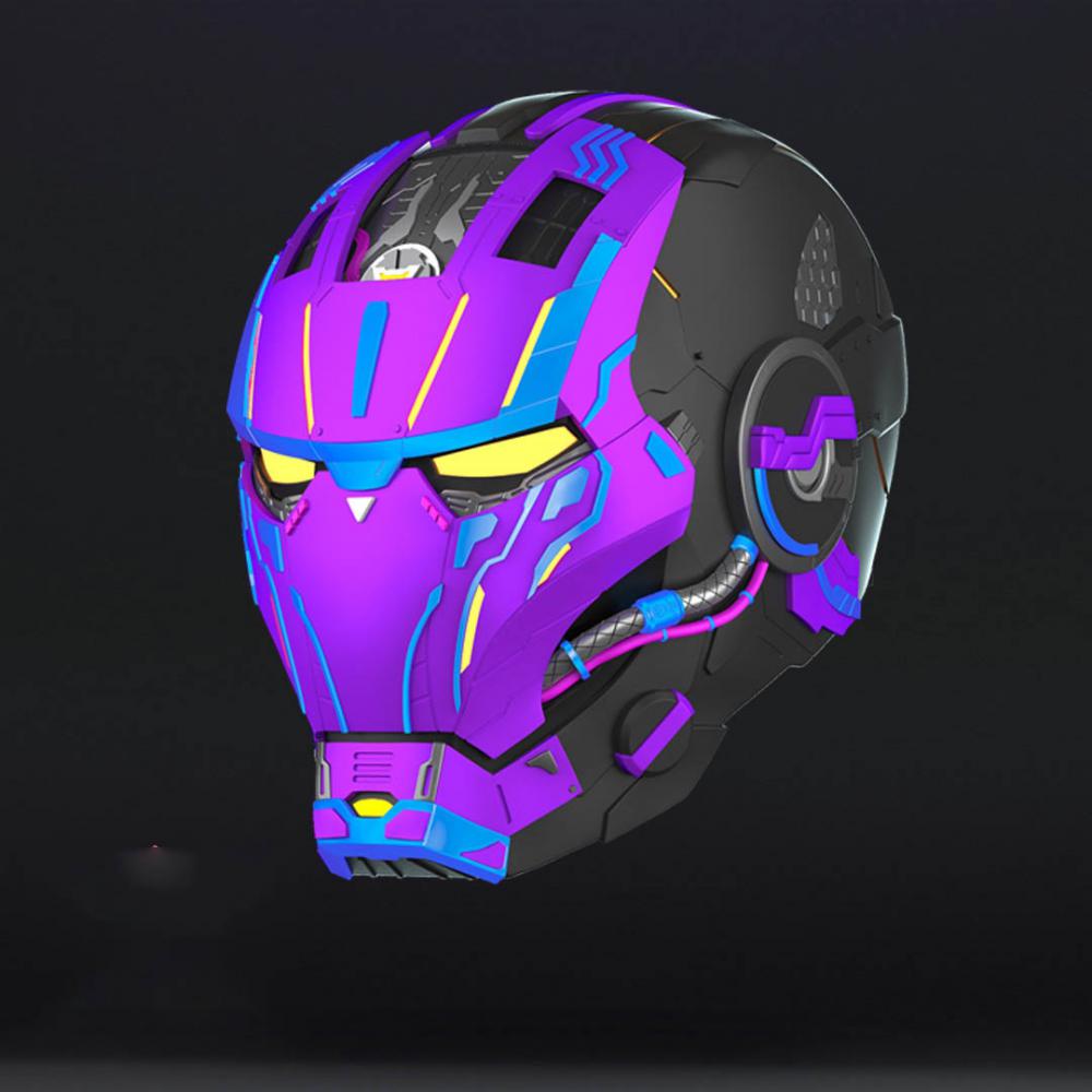 赛博朋克 钢铁侠头盔3D打印模型
