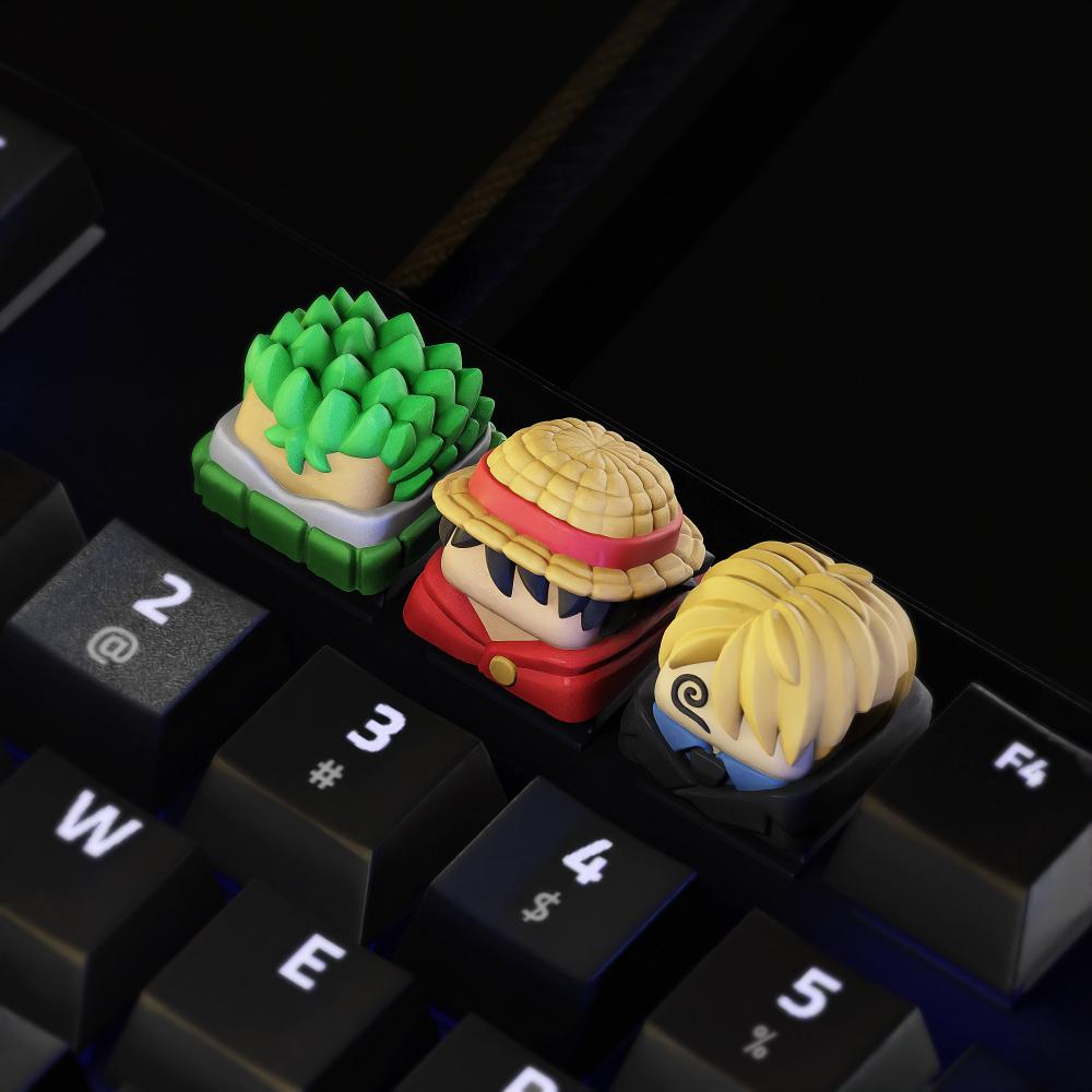 海贼王 机械键盘键帽3D打印模型