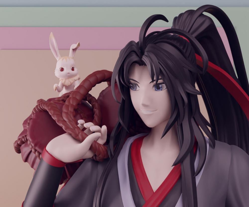 魔道祖师 魏无羡3D打印模型