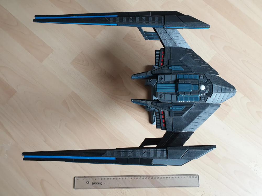隐身飞船3D打印模型