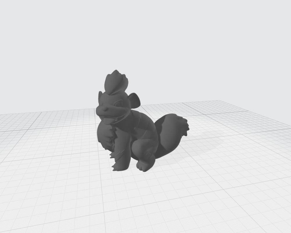 神奇宝贝 卡蒂狗3D打印模型
