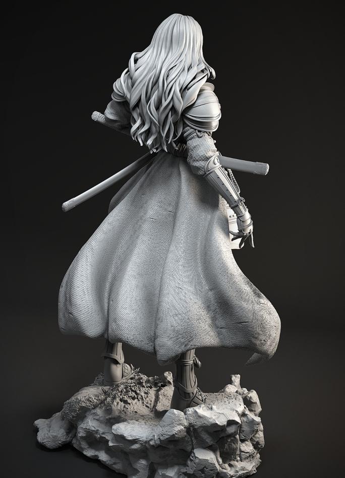神奇女侠  武士3D打印模型