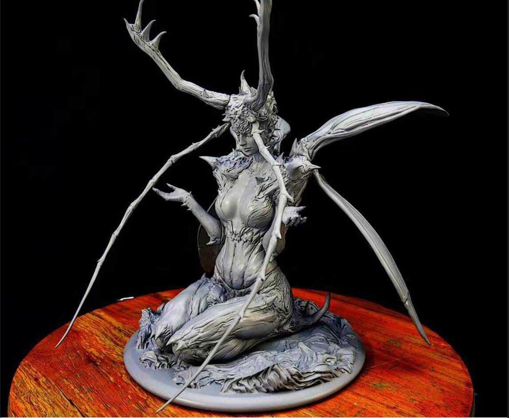 天牛女 Eotha Apiki Chan3D打印模型