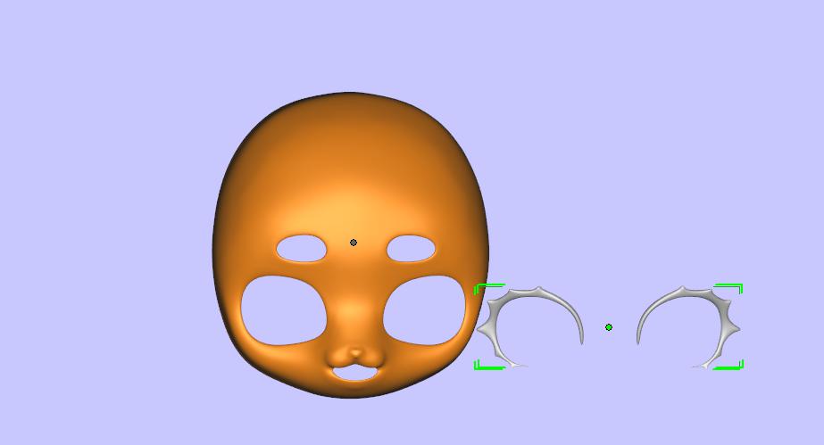 兽装头骨33D打印模型