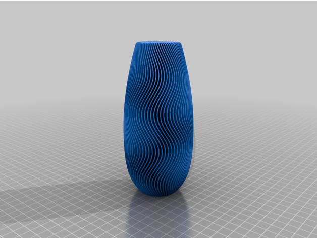 精美的花瓶3D打印模型