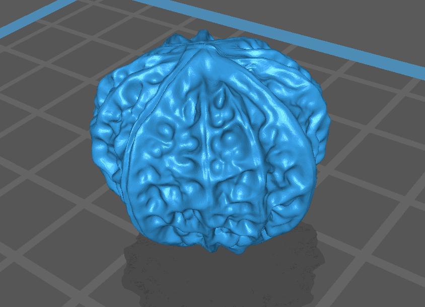 八棱文玩核桃3D打印模型