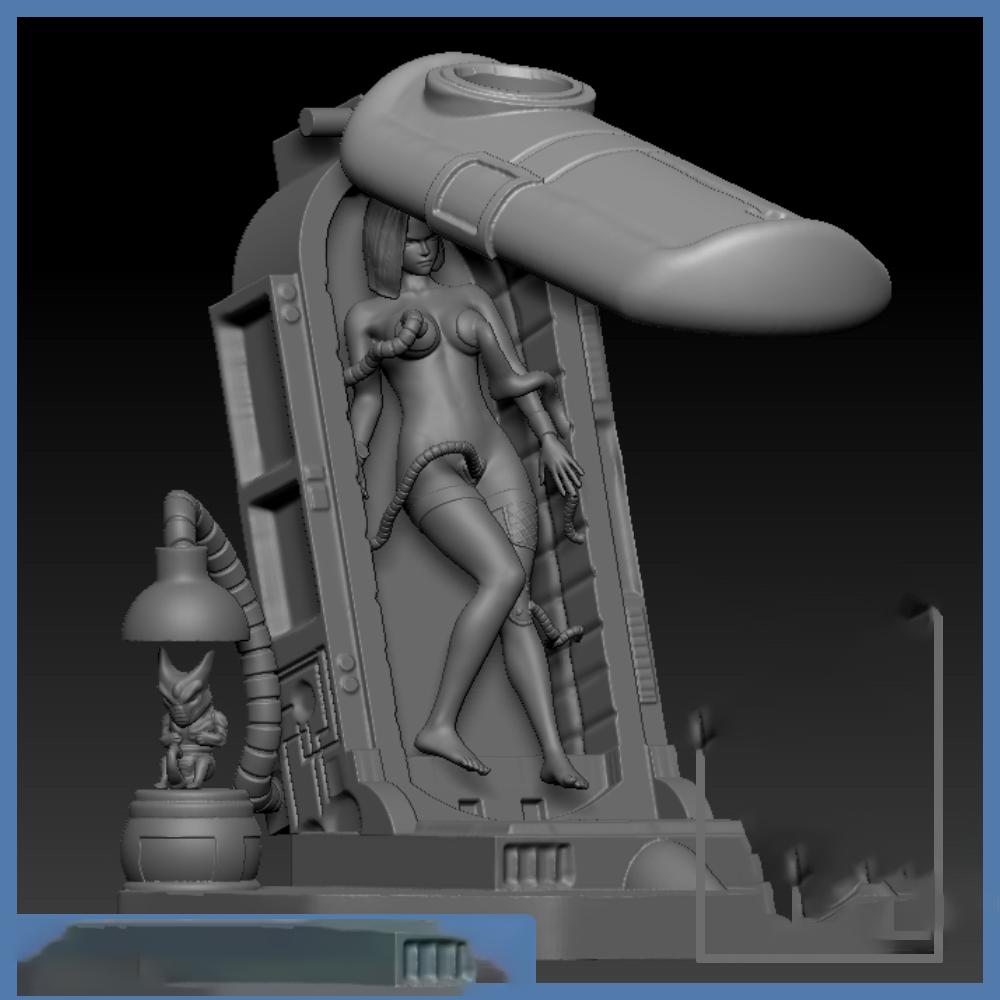 18号生态仓3D打印模型