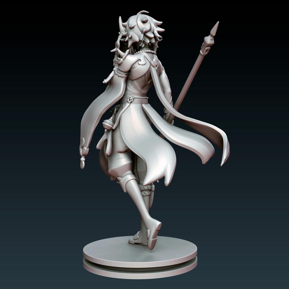 原神 魈3D打印模型