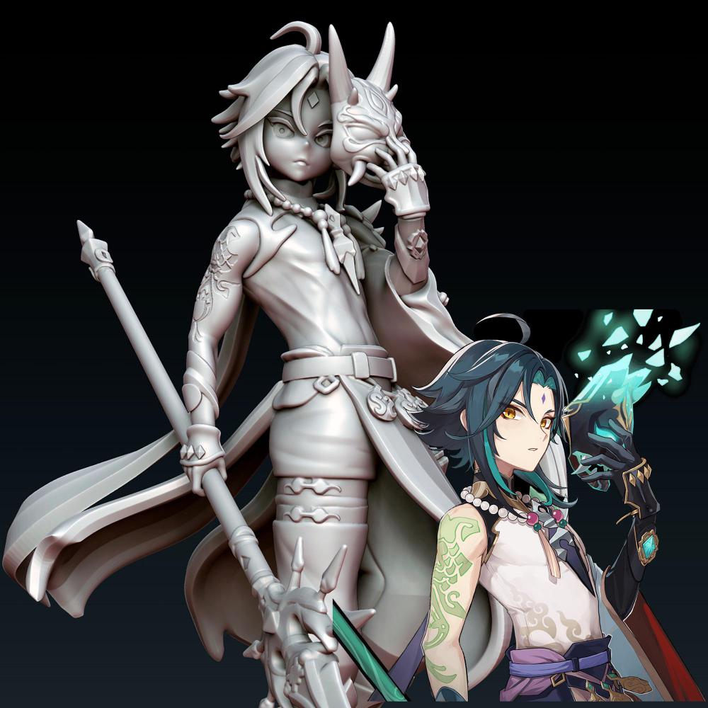 原神 魈3D打印模型