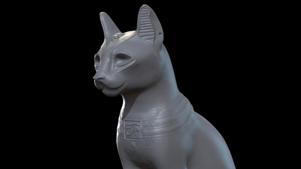 盖亚安德森猫3D打印模型