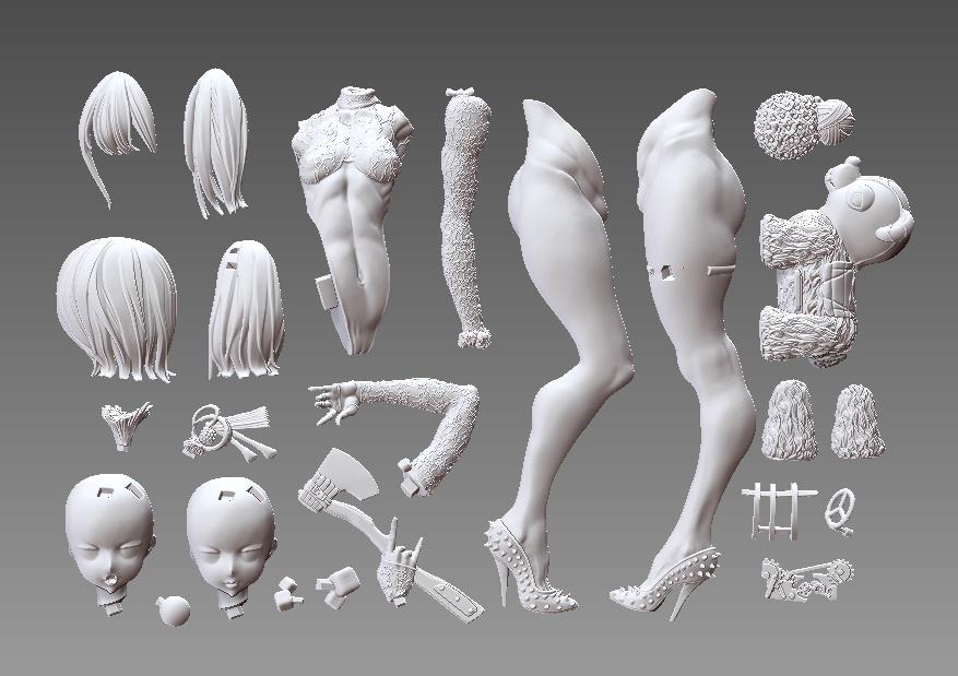 金太郎 Kintaroo 产妇人科3D打印模型