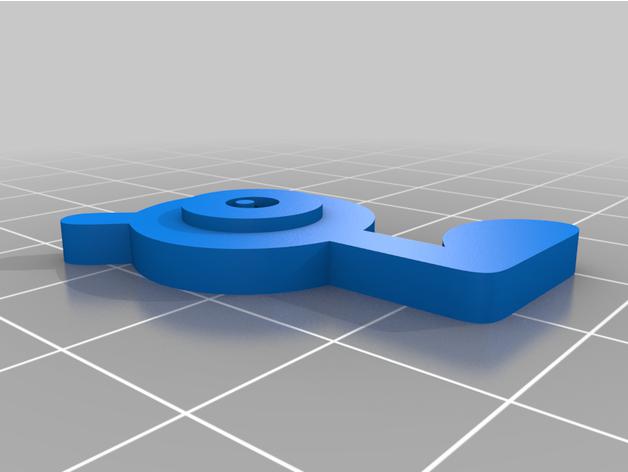 未知图腾宝可梦精灵宝可梦神奇宝贝3D打印模型