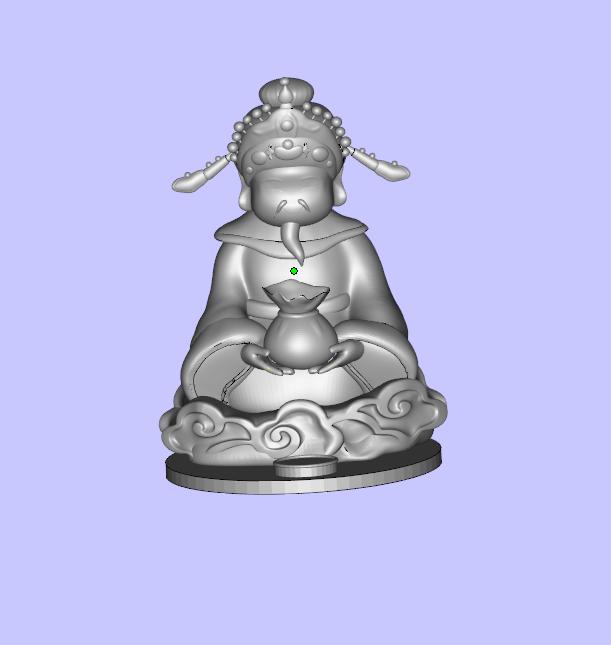 财神香座3D打印模型