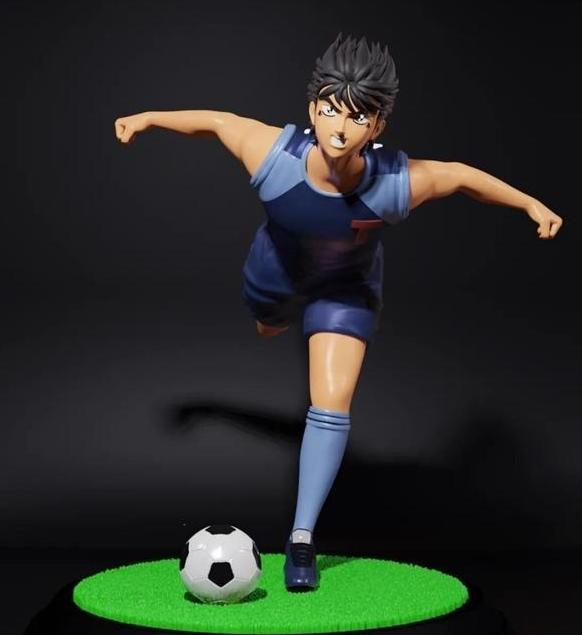足球小将 日向小次郎3D打印模型