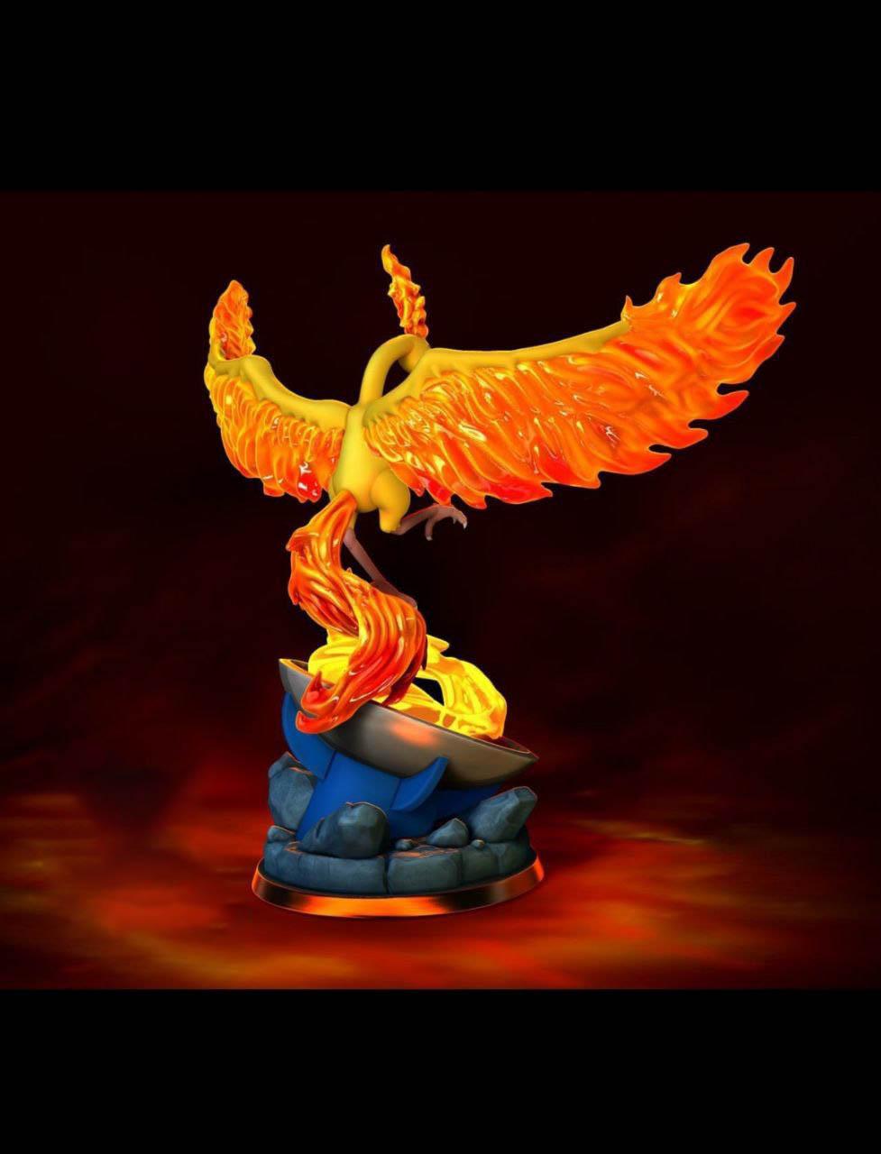 火焰鸟 宝可梦3D打印模型