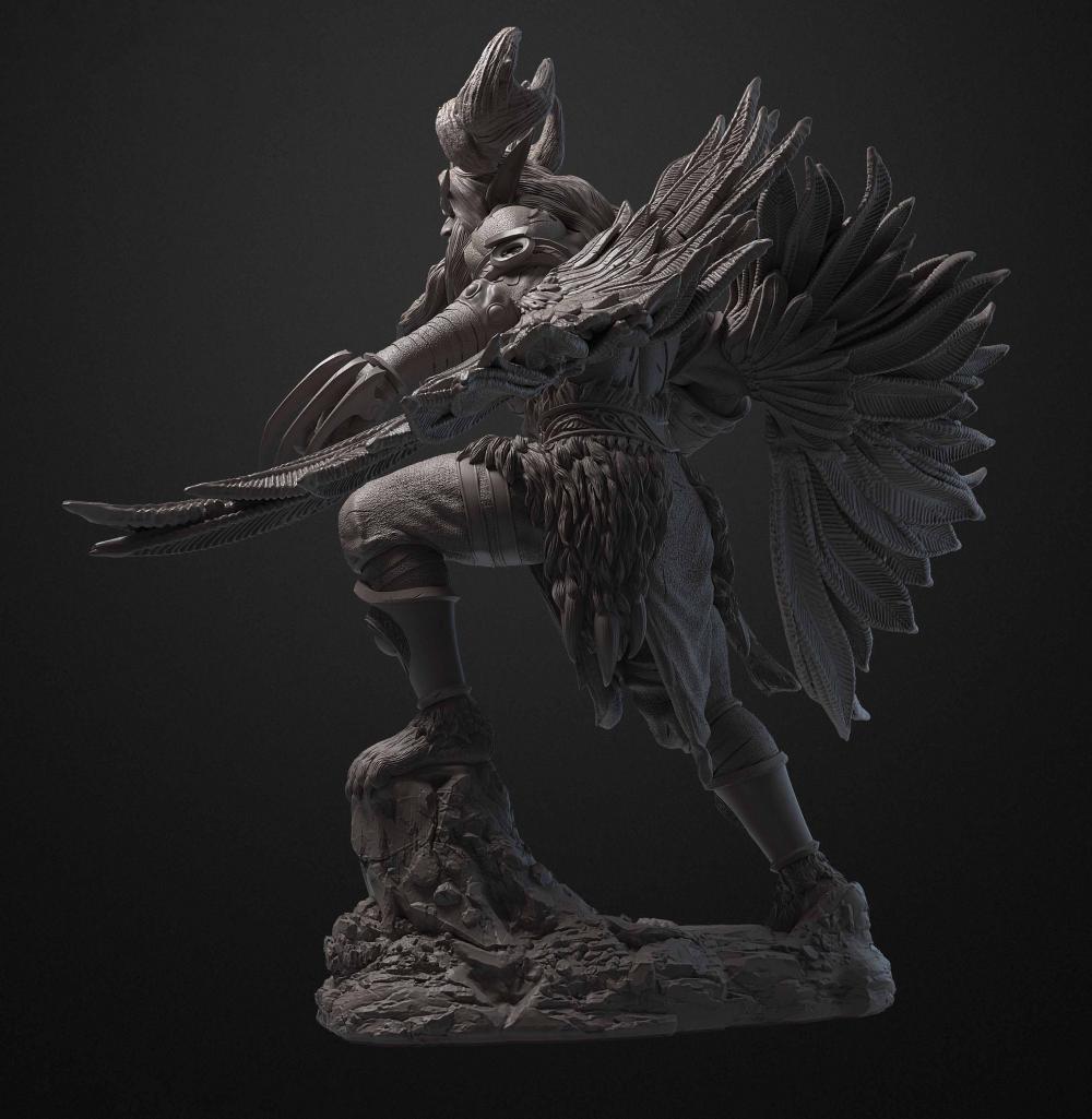 玛法里奥  德鲁伊 魔兽世界3D打印模型