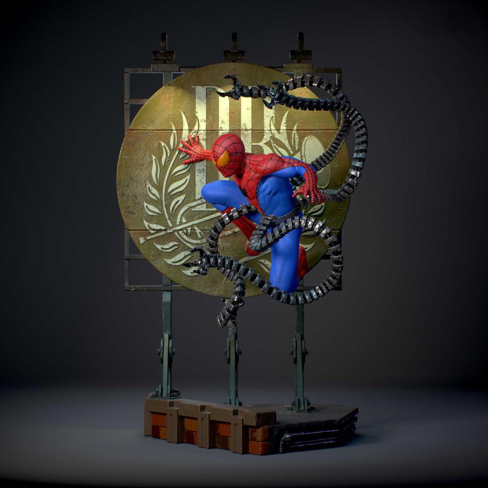 蜘蛛侠 新版3D打印模型