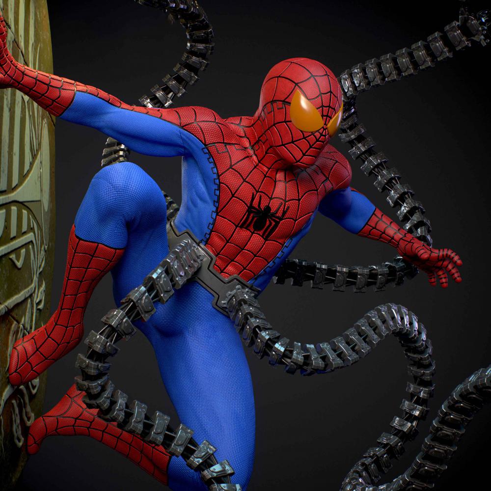 蜘蛛侠 新版3D打印模型