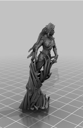 树妖3D打印模型