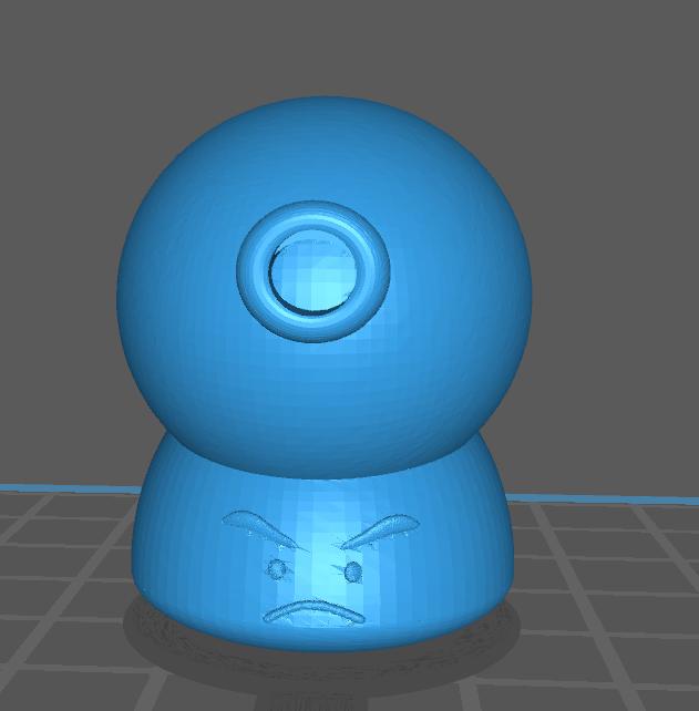 大喷菇3D打印模型