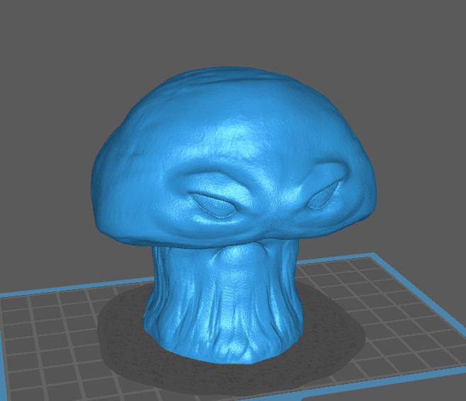 毁灭菇3D打印模型