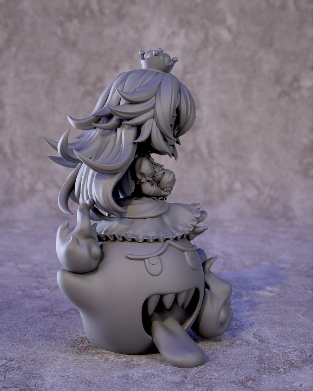 幽灵姬 Q版3D打印模型