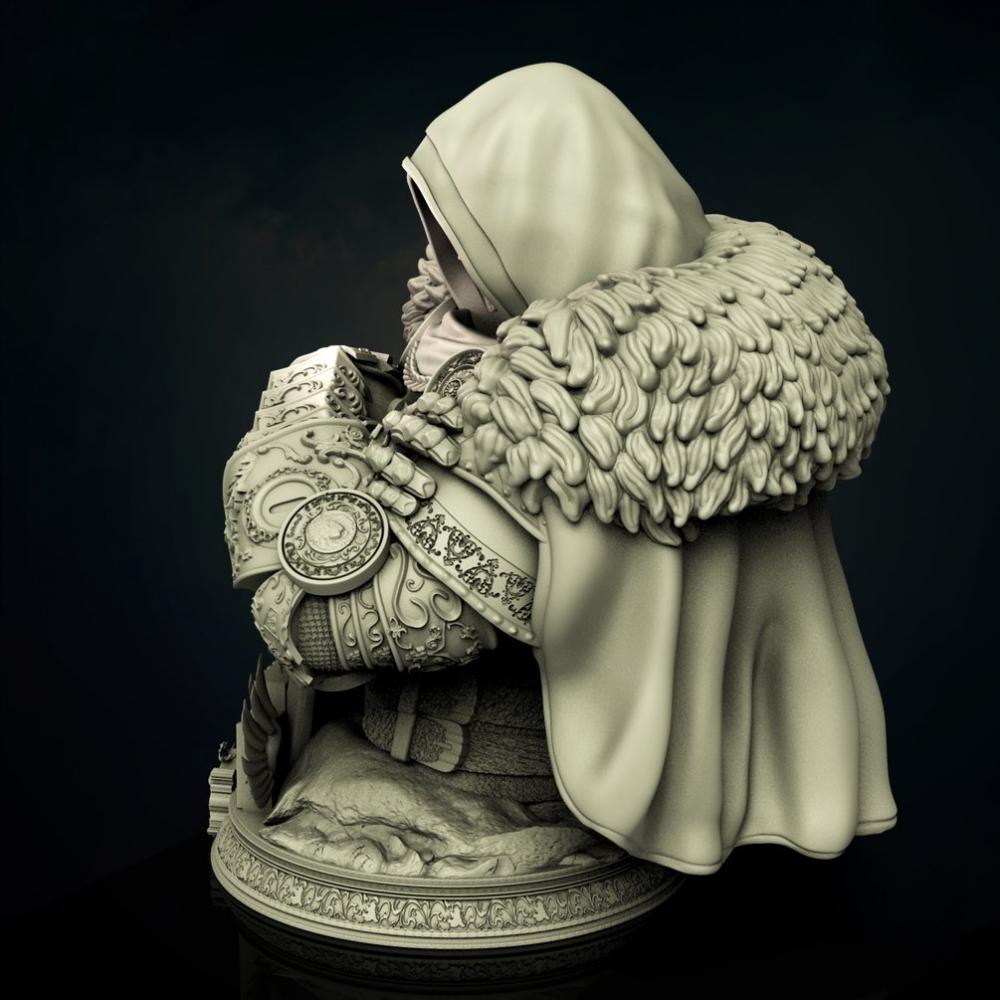 毁灭博士半身像3D打印模型