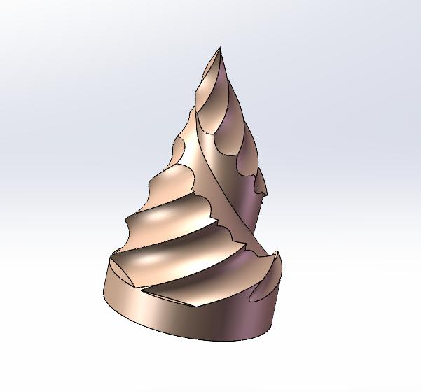 冰激凌3D打印模型