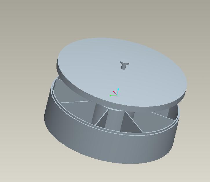 果盘3D打印模型