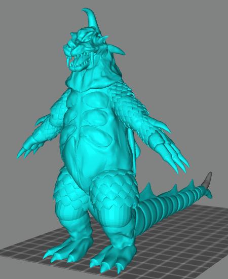 奥特曼怪兽哥美斯gomess3D打印模型