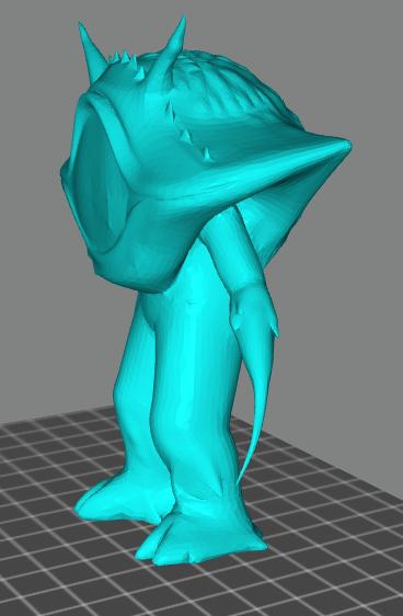 奥特曼怪兽加恩q3D打印模型