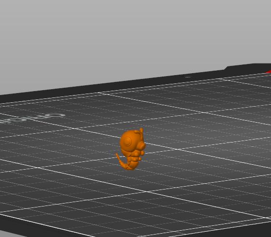 宝可梦  绿毛虫3D打印模型