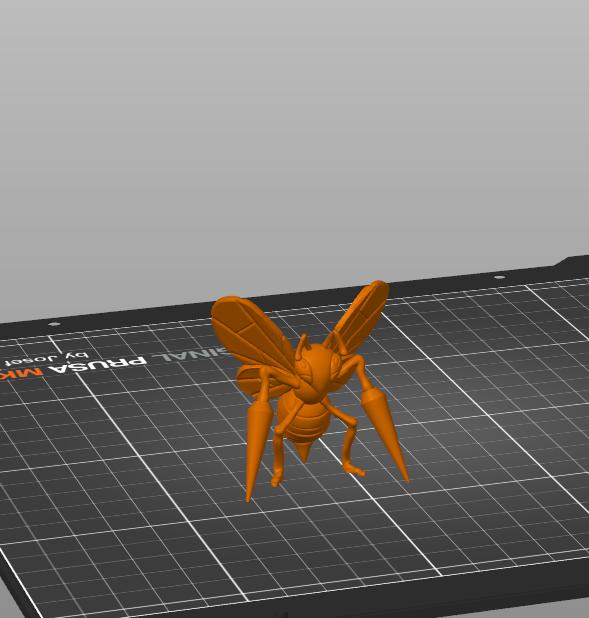 宝可梦  大针锋3D打印模型
