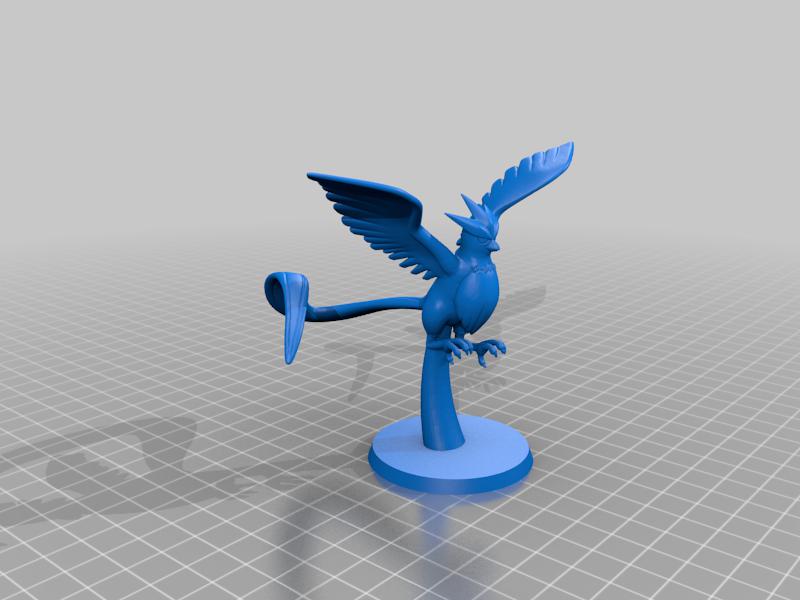 宝可梦  急冻鸟3D打印模型