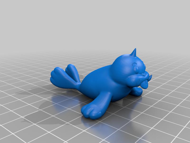 宝可梦  小海狮3D打印模型