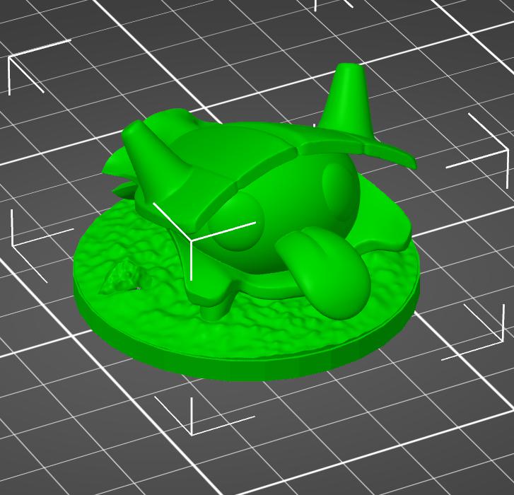 口袋妖怪 大舌贝3D打印模型
