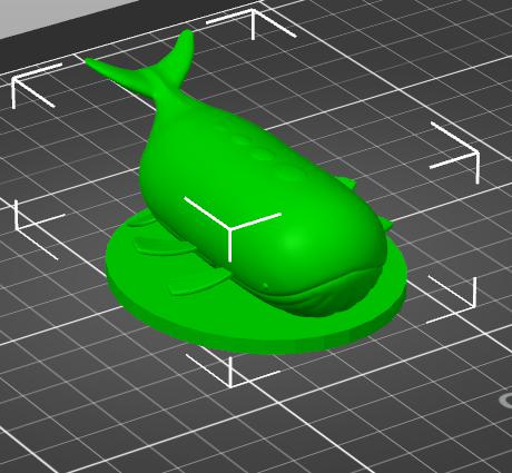 口袋妖怪 吼鲸王3D打印模型