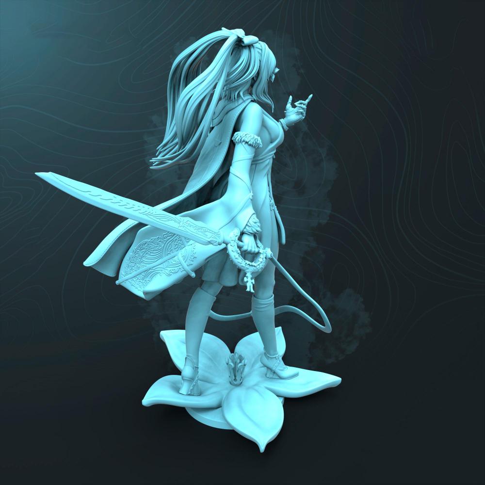 《龙背上的骑兵3》zero 零3D打印模型