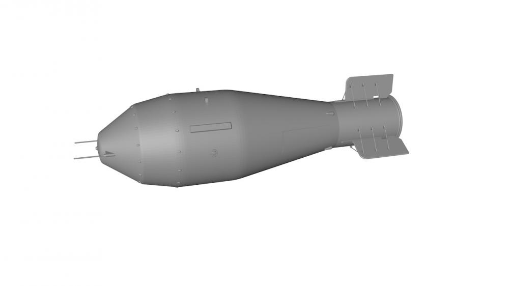 热核武器---苏联沙皇炸弹3D打印模型