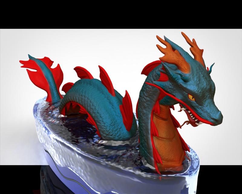 龙 船 首饰盒3D打印模型