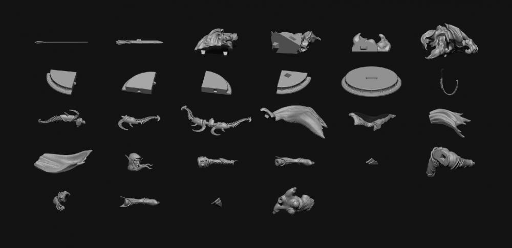 魔兽 希尔瓦娜斯 风行者3D打印模型