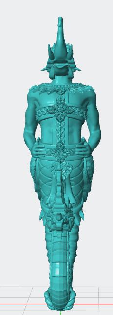 南亚神雕像3D打印模型