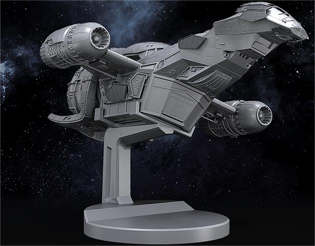 宇宙飞船3D打印模型