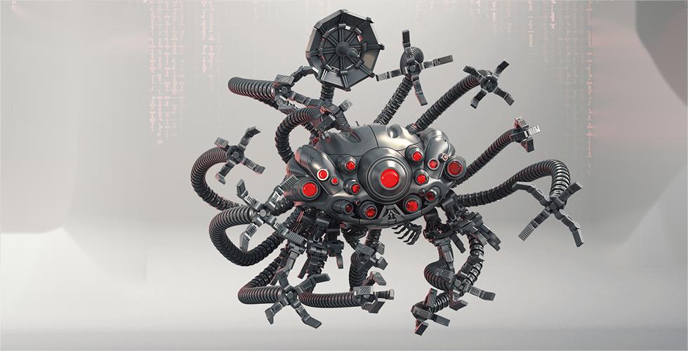 哨兵机器人3D打印模型