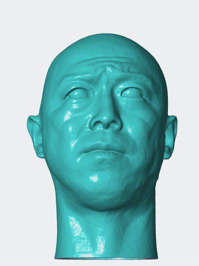 黄渤头雕3D打印模型