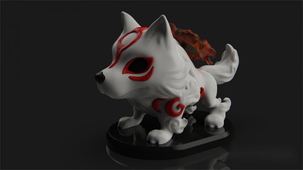 犬神3D打印模型