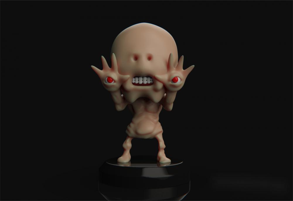 潘神的迷宫无眼怪3D打印模型