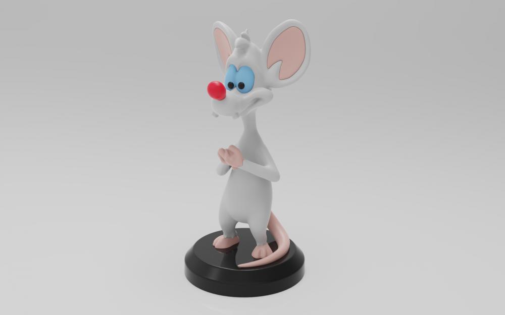 两只老鼠打天下PINKY3D打印模型
